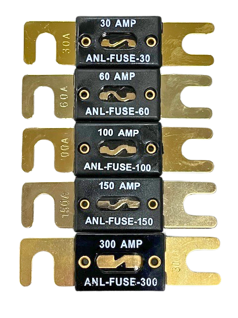 WindyNation ANL Fuse w/ Cable Kit Inverter Radio Amplifier Battery RV