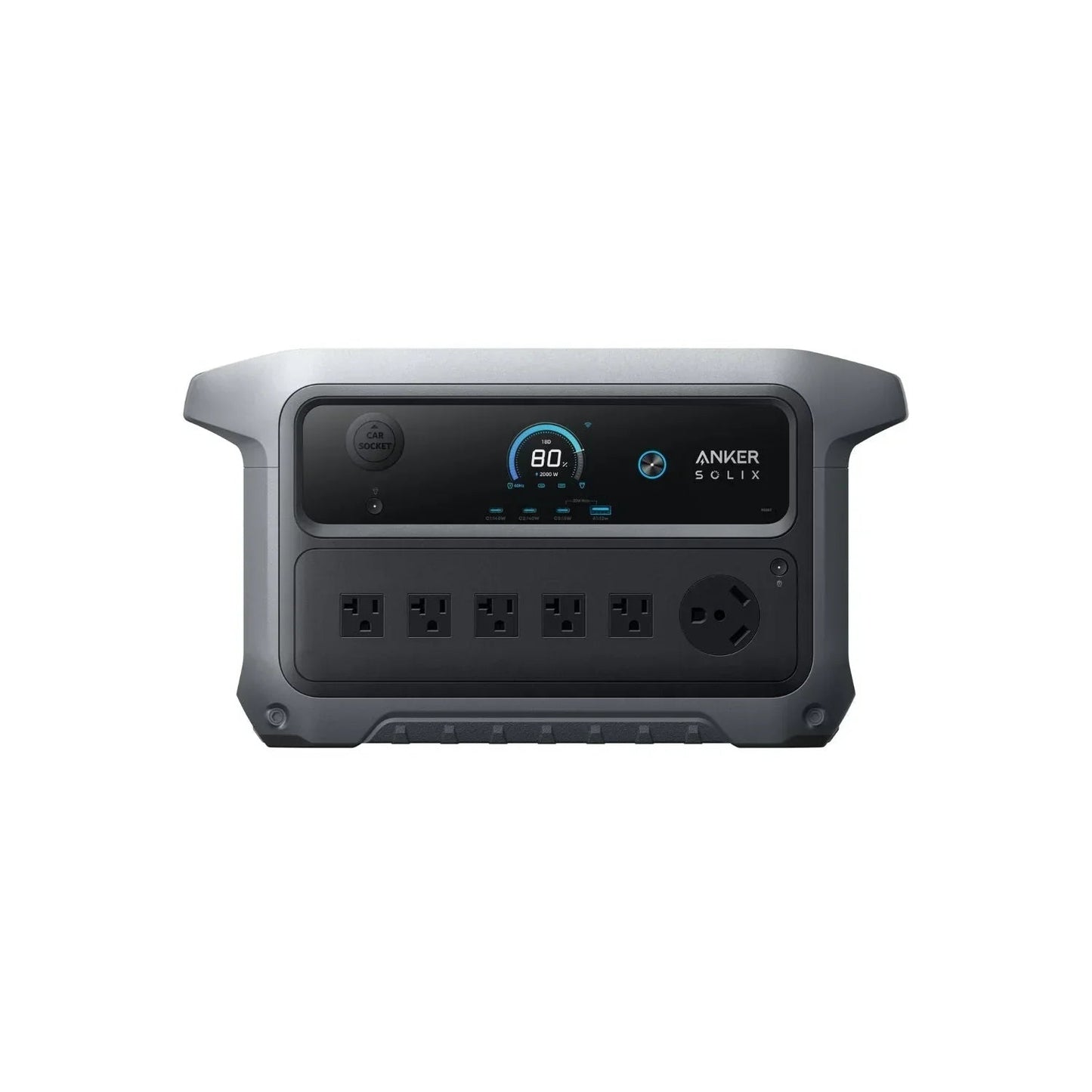 Anker SOLIX C2000 Gen 2 Portable Power Station | 2048Wh | 2400W | 800W Solar Input