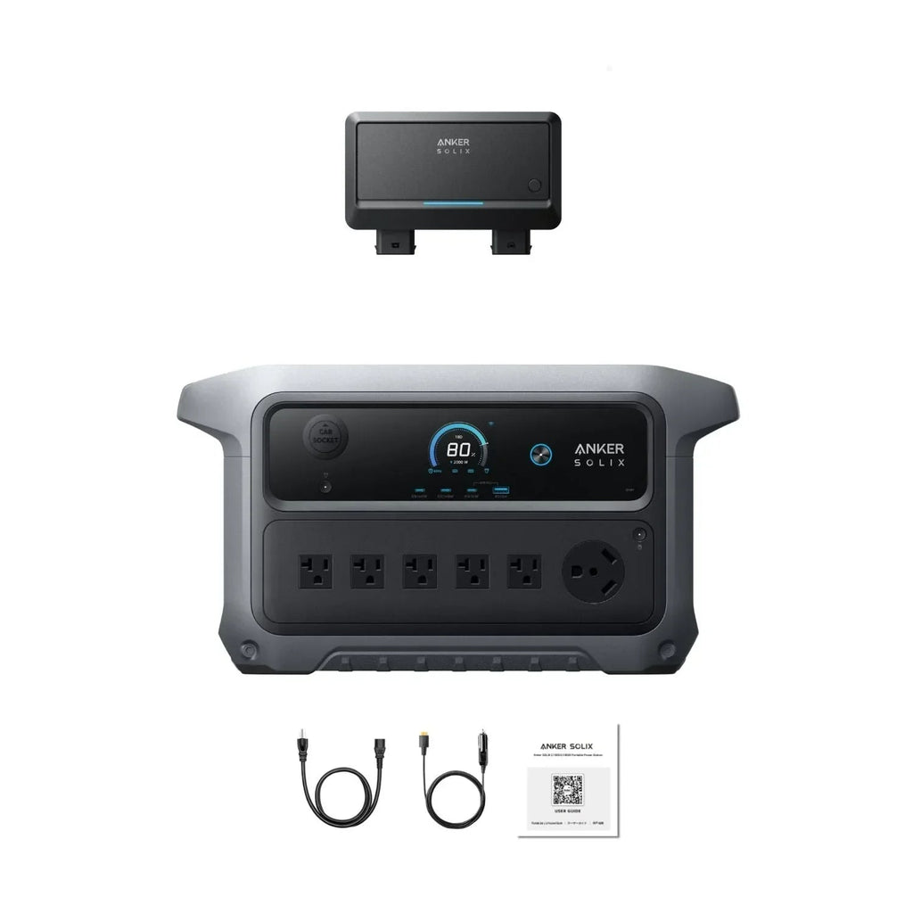 Anker SOLIX C2000 Gen 2 Portable Power Station | 2048Wh | 2400W | 800W Solar Input