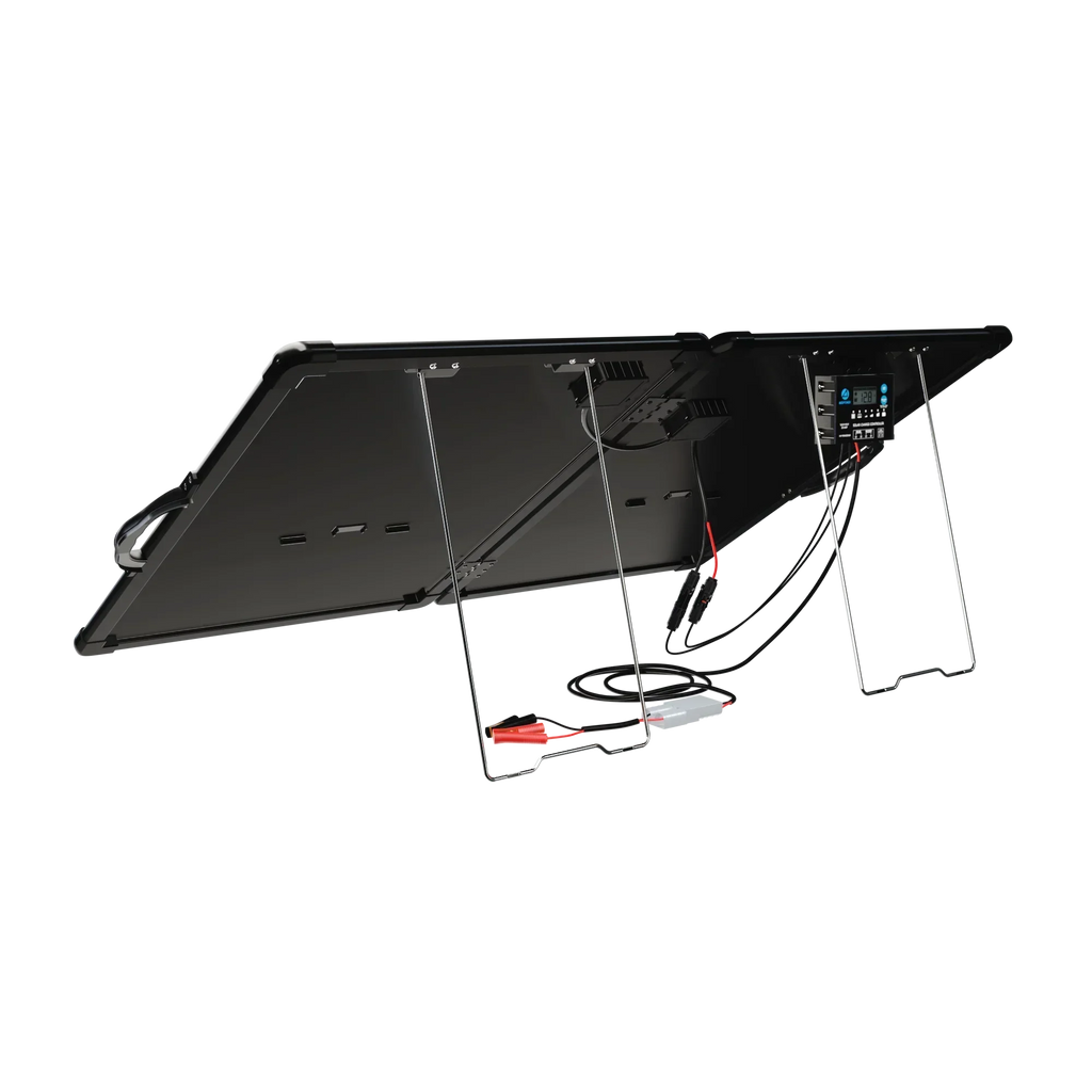 ACOPower Plk 120W Portable Solar Panel Kit, Lightweight Briefcase with 20A Charge Controller
