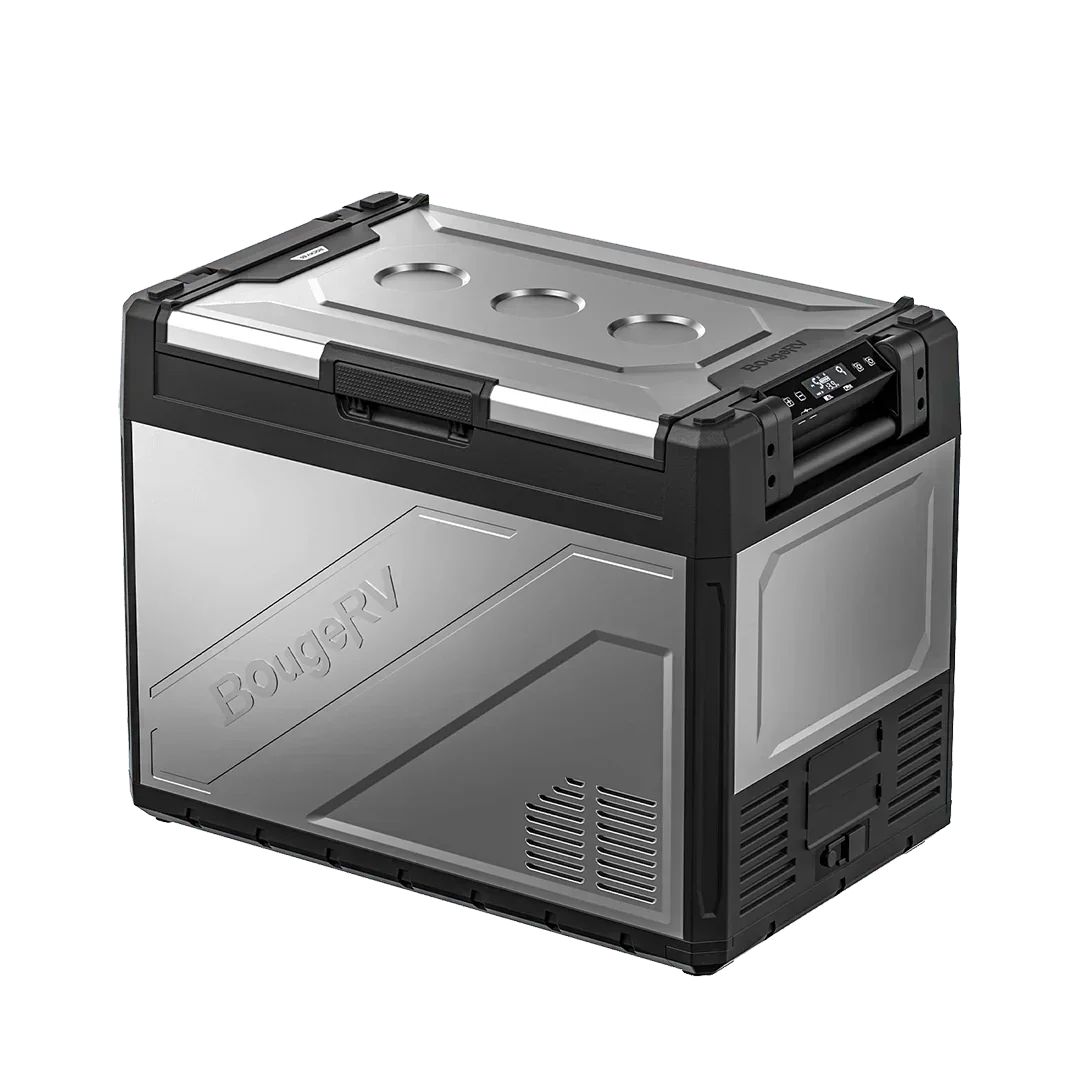 BougeRV Rocky 69QT Dual Zone 12V Portable Fridge