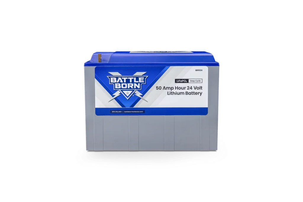 Battle Born 50Ah 24V LiFePO4 Deep Cycle Battery