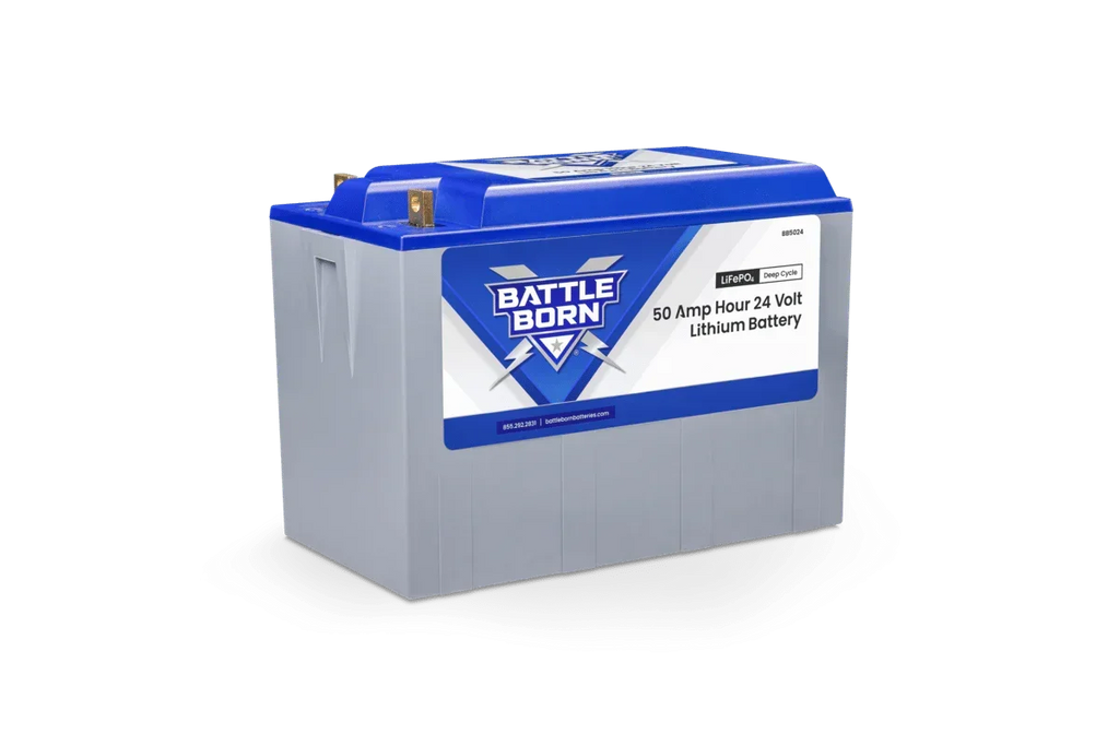 Battle Born 50Ah 24V LiFePO4 Deep Cycle Battery
