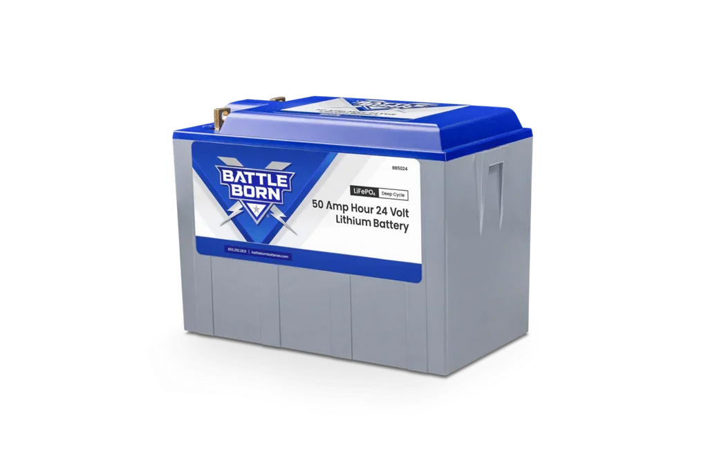 Battle Born 50Ah 24V LiFePO4 Deep Cycle Battery