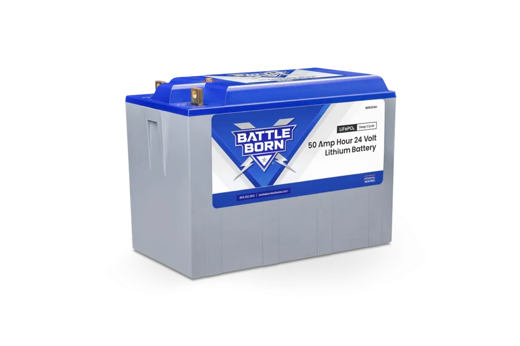 Battle Born 50Ah 24V LiFePO4 Heated Battery Kit