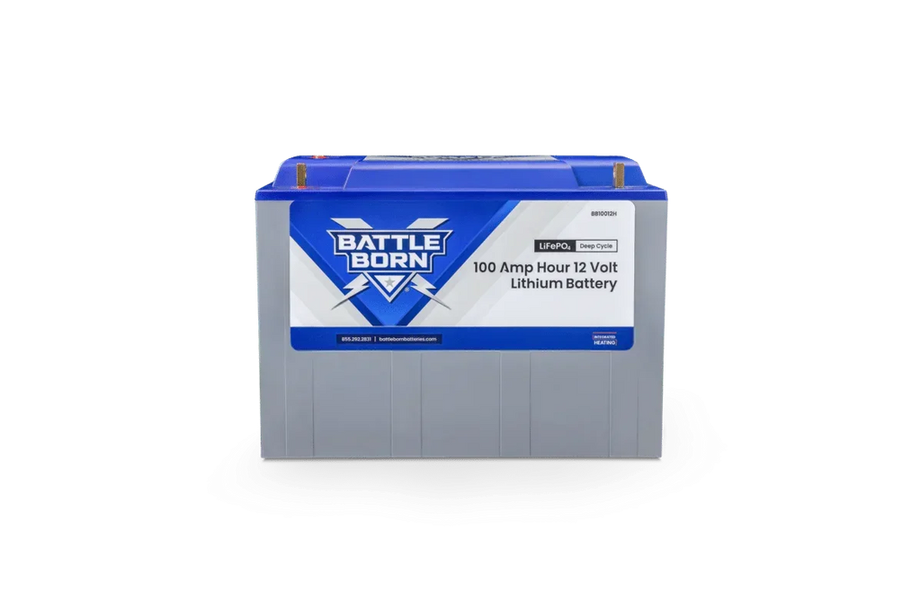 Battle Born 100Ah 12V LiFePO4 Heated Battery Kit