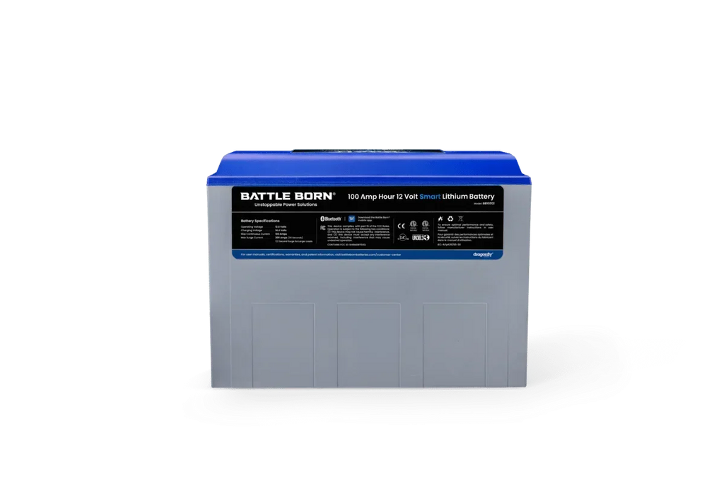 Battle Born 100Ah 12V Smart LiFePO4 Deep Cycle Battery
