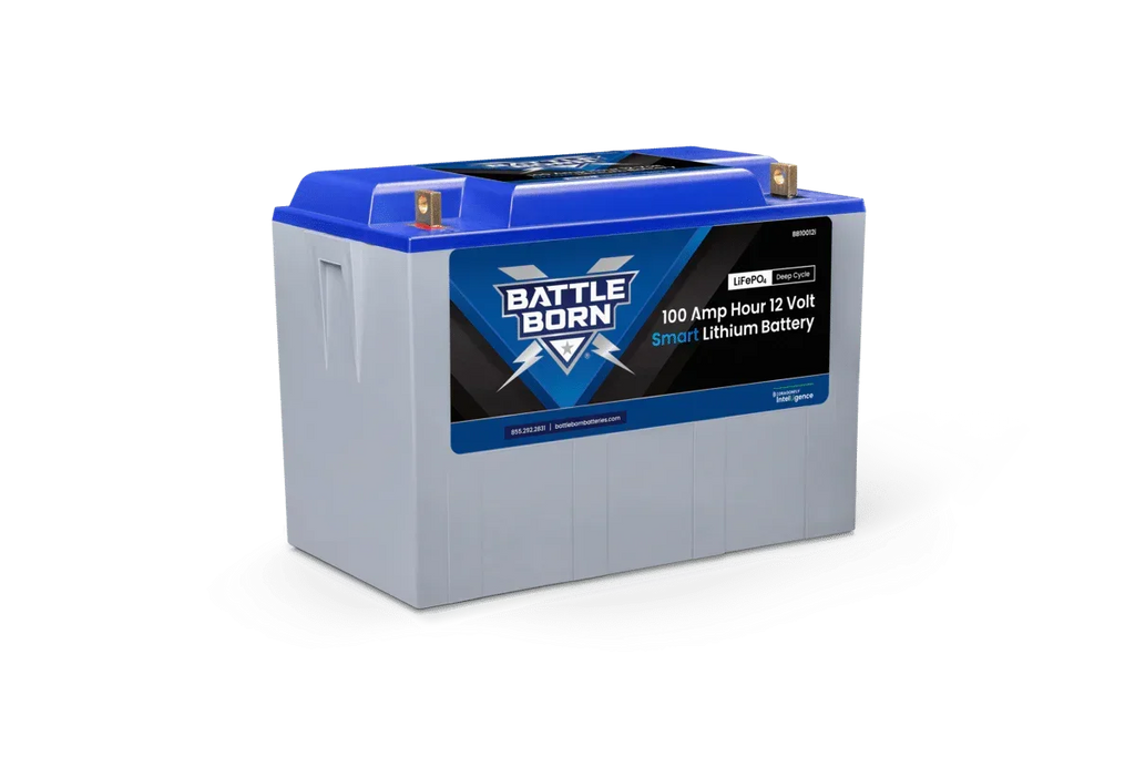 Battle Born 100Ah 12V Smart LiFePO4 Deep Cycle Battery