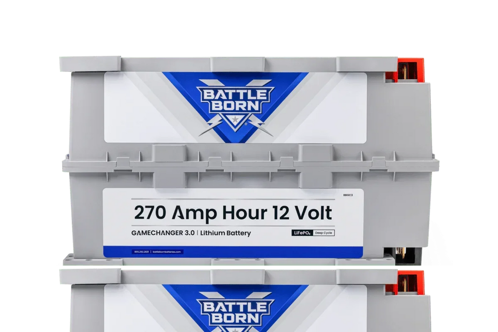 Battle Born 270Ah 12V LiFePO4 Deep Cycle GC3 Battery