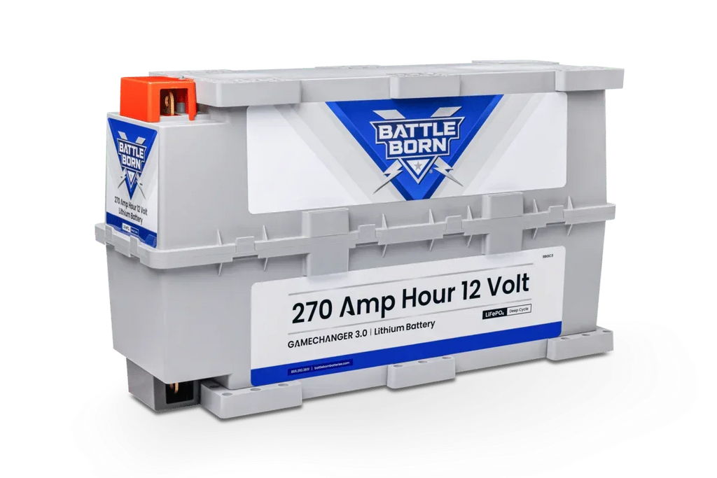 Battle Born 270Ah 12V LiFePO4 Deep Cycle GC3 Battery