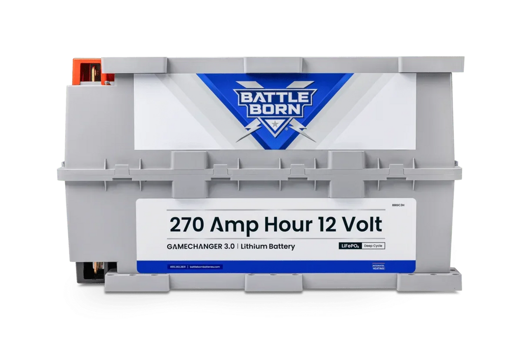 Battle Born 270Ah 12V GC3 LiFePO4 Heated Battery Kit