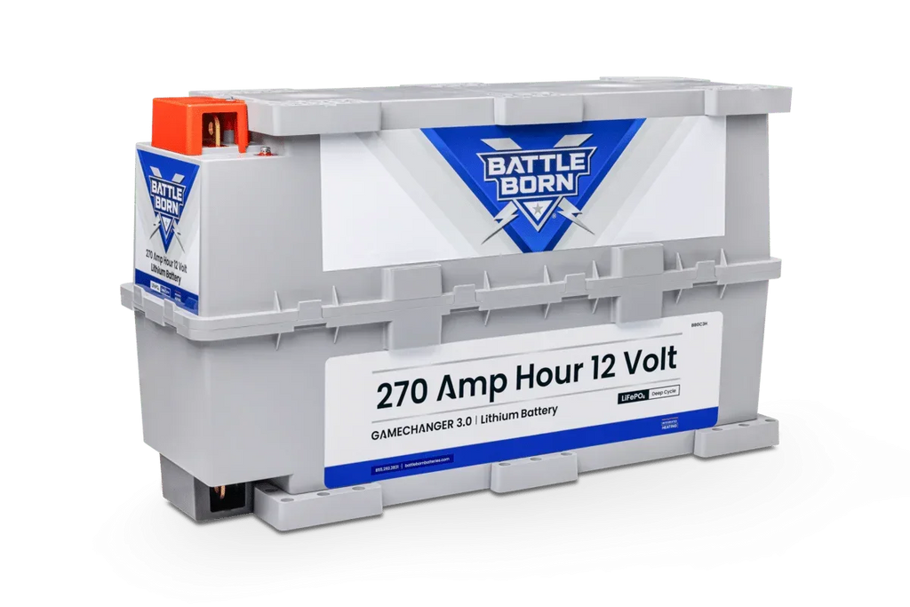 Battle Born 270Ah 12V GC3 LiFePO4 Heated Battery Kit