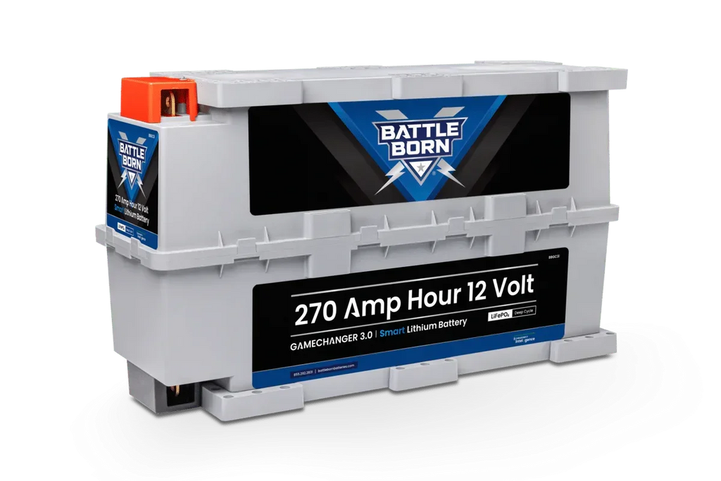 Battle Born 270Ah 12V GC3 Smart LiFePO4 Deep Cycle Battery