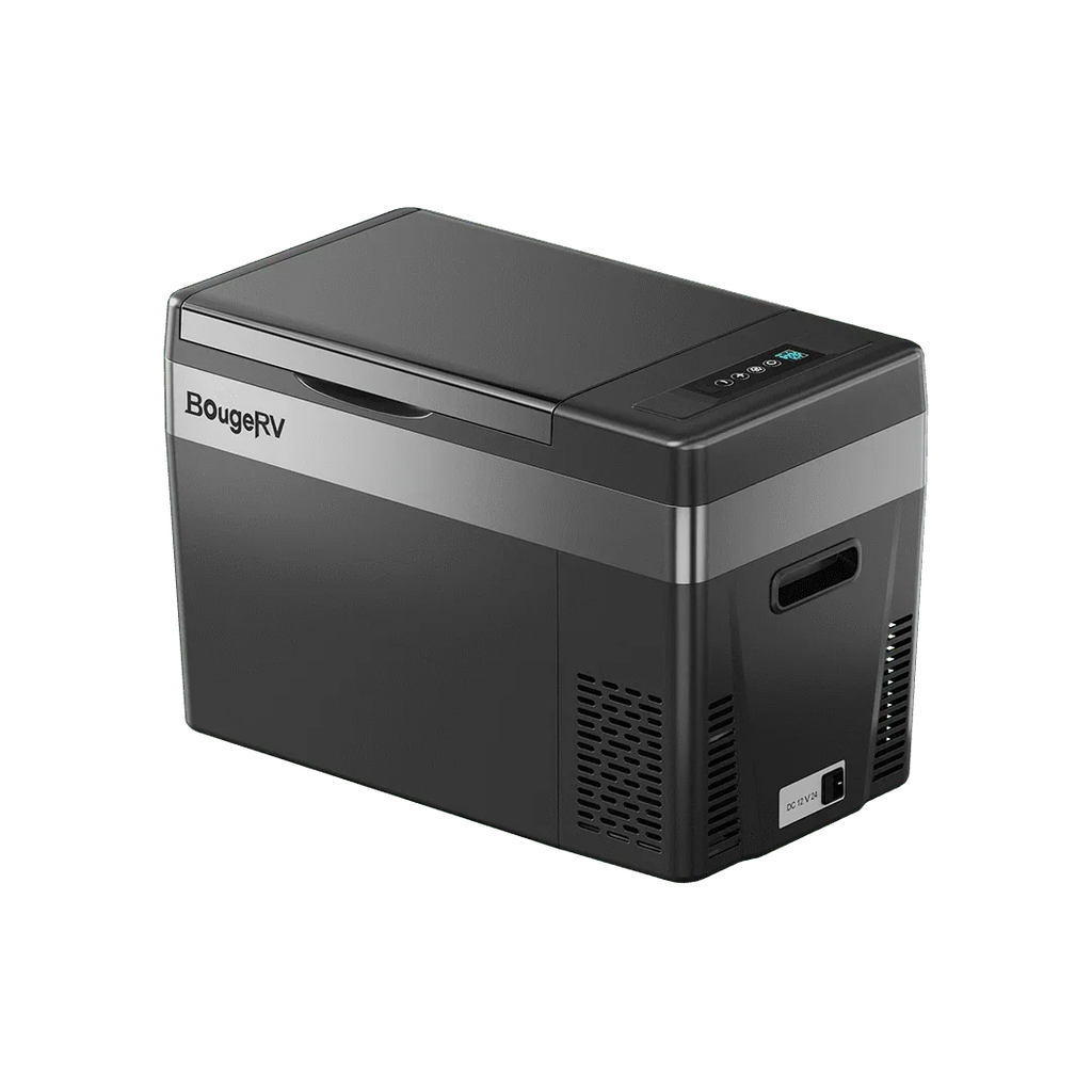 BougeRV 12V 30 Quart (28L) Portable Car Fridge Black