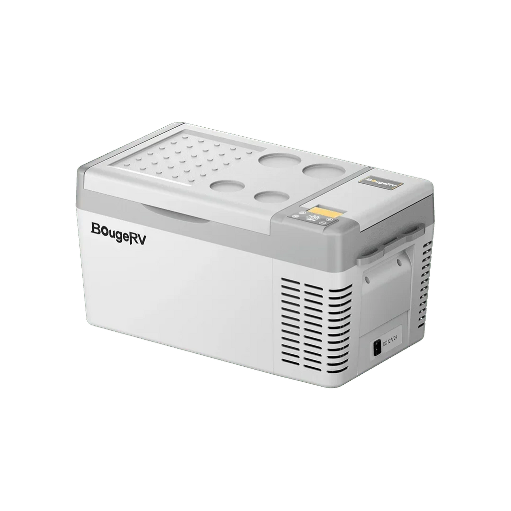 BougeRV CRPRO20 21 Quart 12V Portable Car Fridge Freezer White