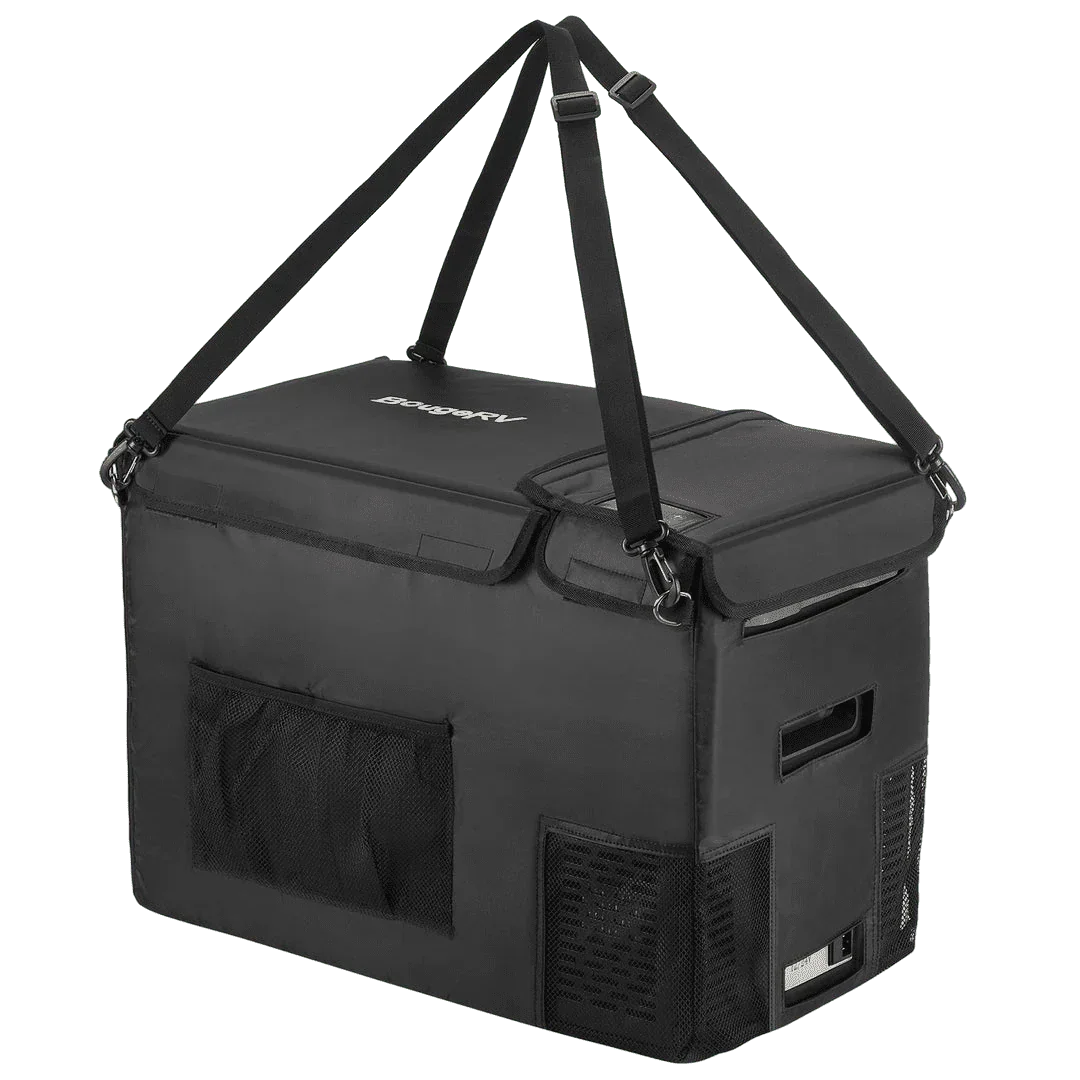 BougeRV CRPRO30 30 Quart 12V Portable Car Fridge Kit