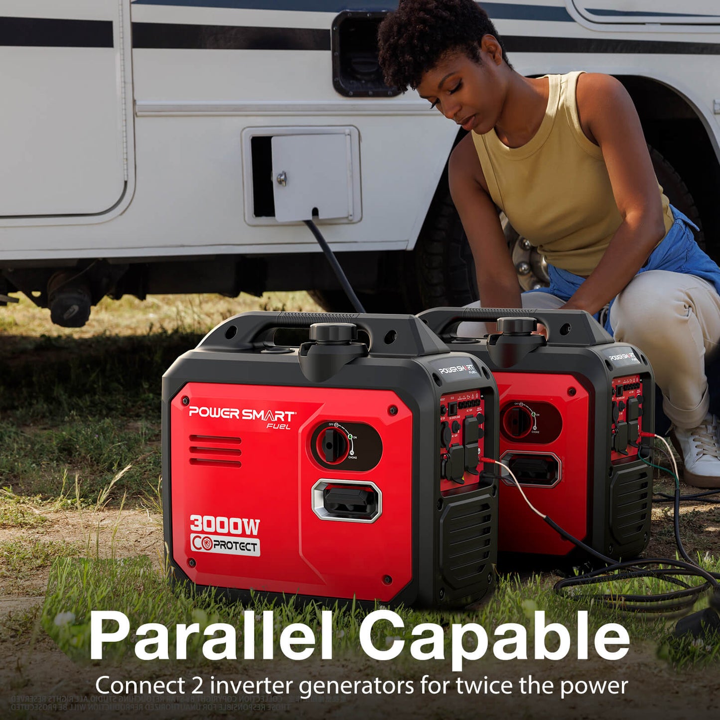 PowerSmart 3000W Inverter Generator w/ CO Alert DB5032