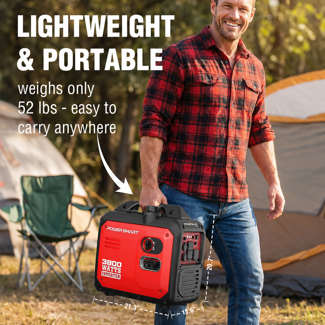 PowerSmart 3800W Inverter Generator DB5068