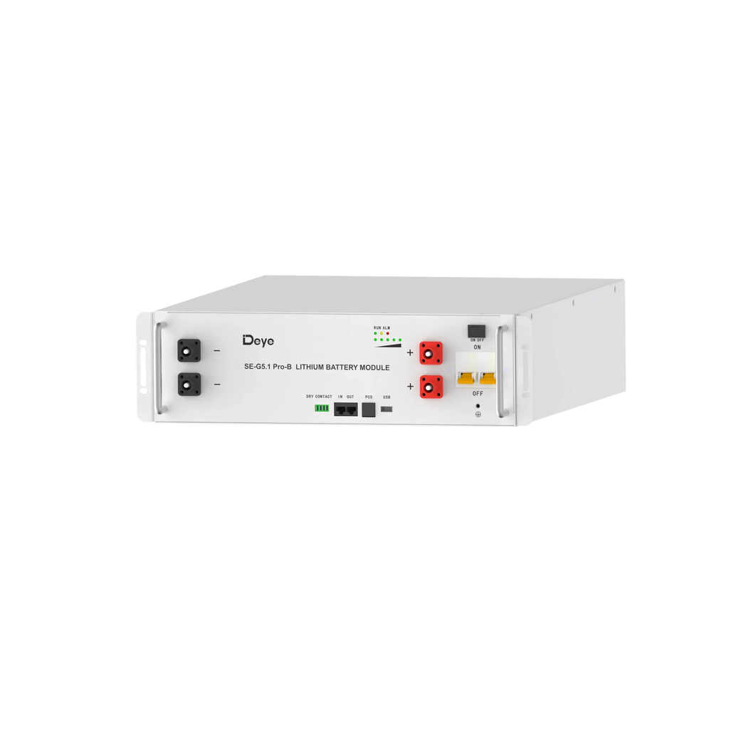 Deye SE-G5.1 Pro‑B LFP Battery | 5.12kWh Expandable Storage