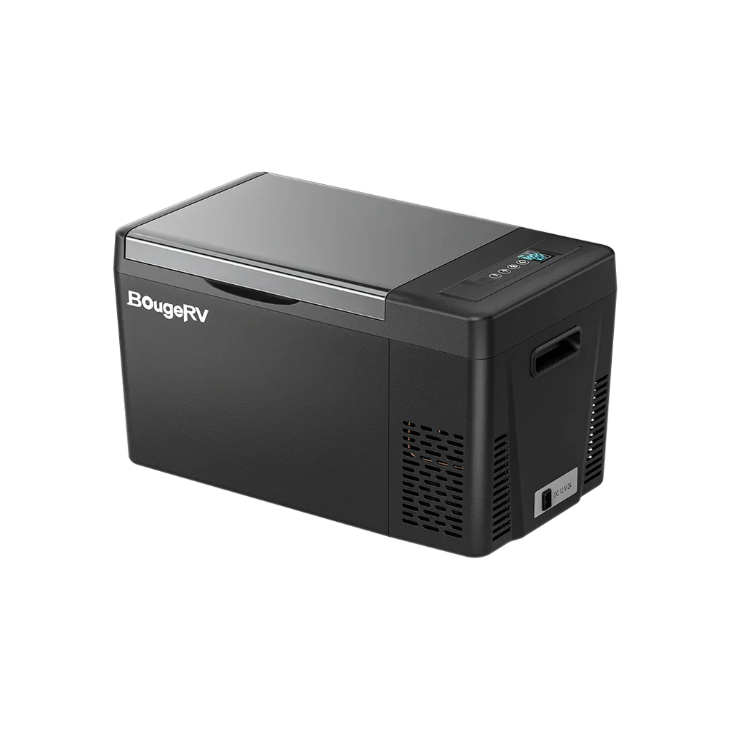 BougeRV 12V 23 Quart Portable Fridge Black For Travel