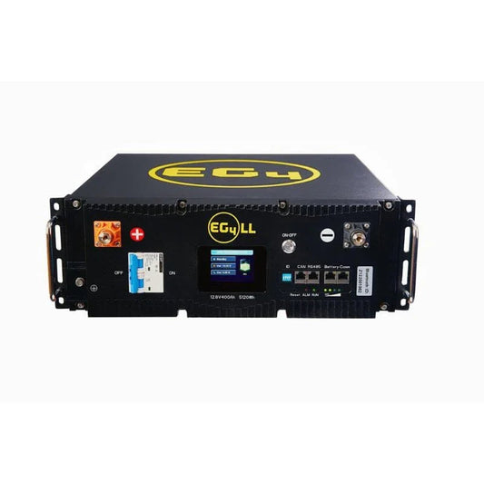 EG4-LL Lithium Battery 12V 400AH Server Rack Battery EG4-LL-S12-400 | 10-Year Warranty