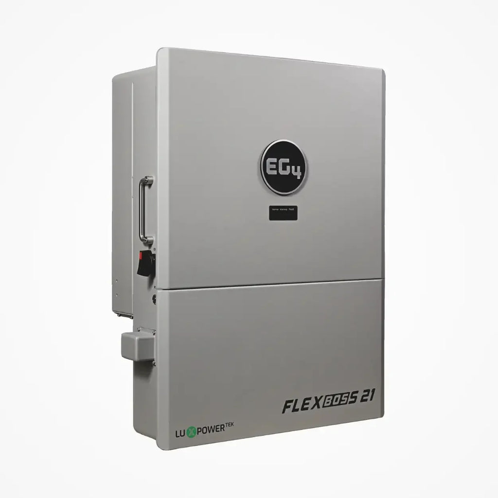 EG4 Hybrid Power Kit | 16kW 120/240V Output 48VDC - 28.6kWh System Bundle | EG4 FlexBOSS21 Hybrid Inverter + 2 x EG4 PowerPro Wallmount Outdoor Battery
