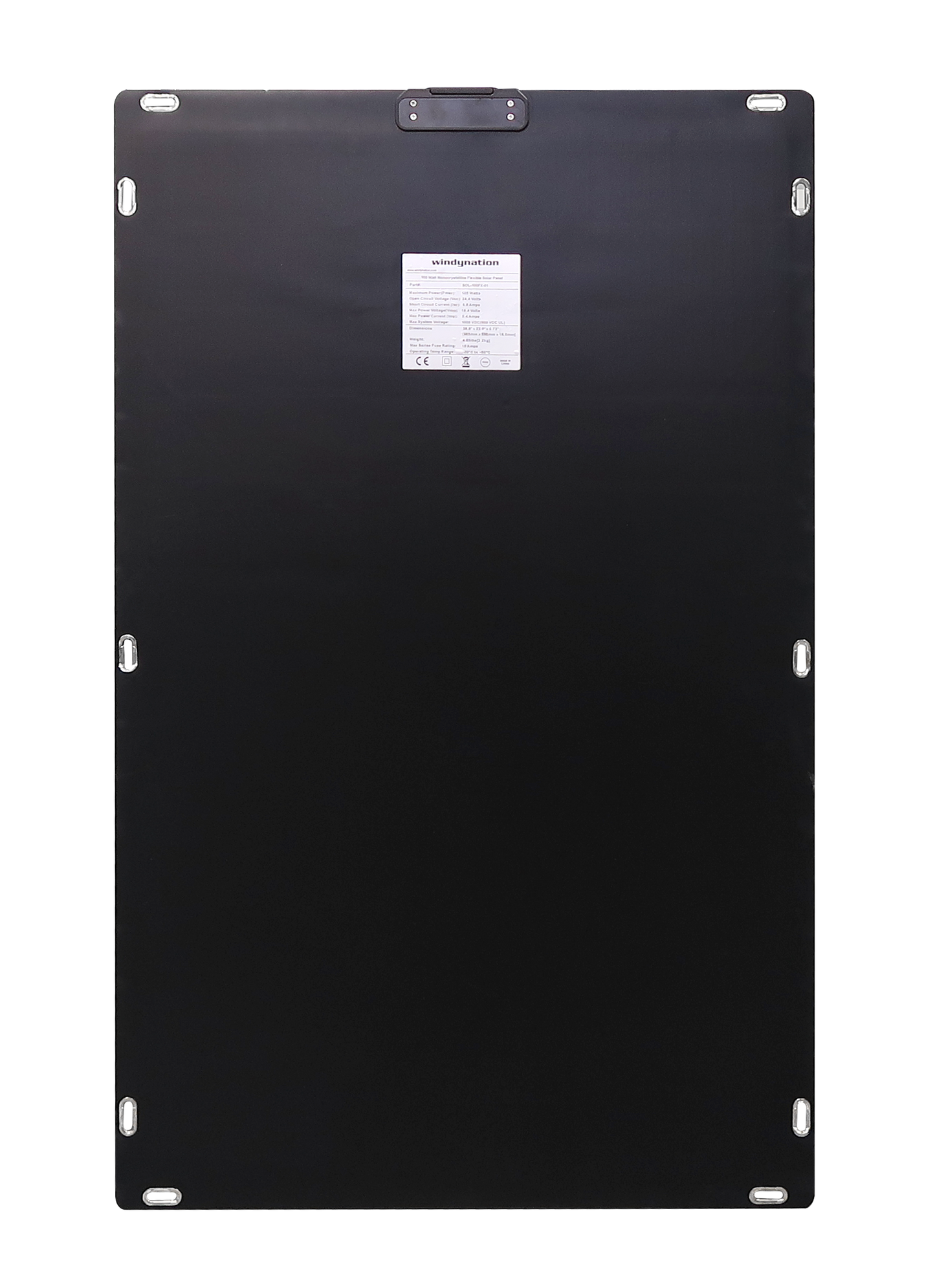WindyNation 100 Watt 12V Flextreme Flexible Thin Lightweight Mono ETFE