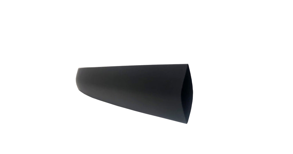WindyNation 100 Feet 2:1 Black Heat Shrink Tubing: 1/8", 3/16", 1/4"