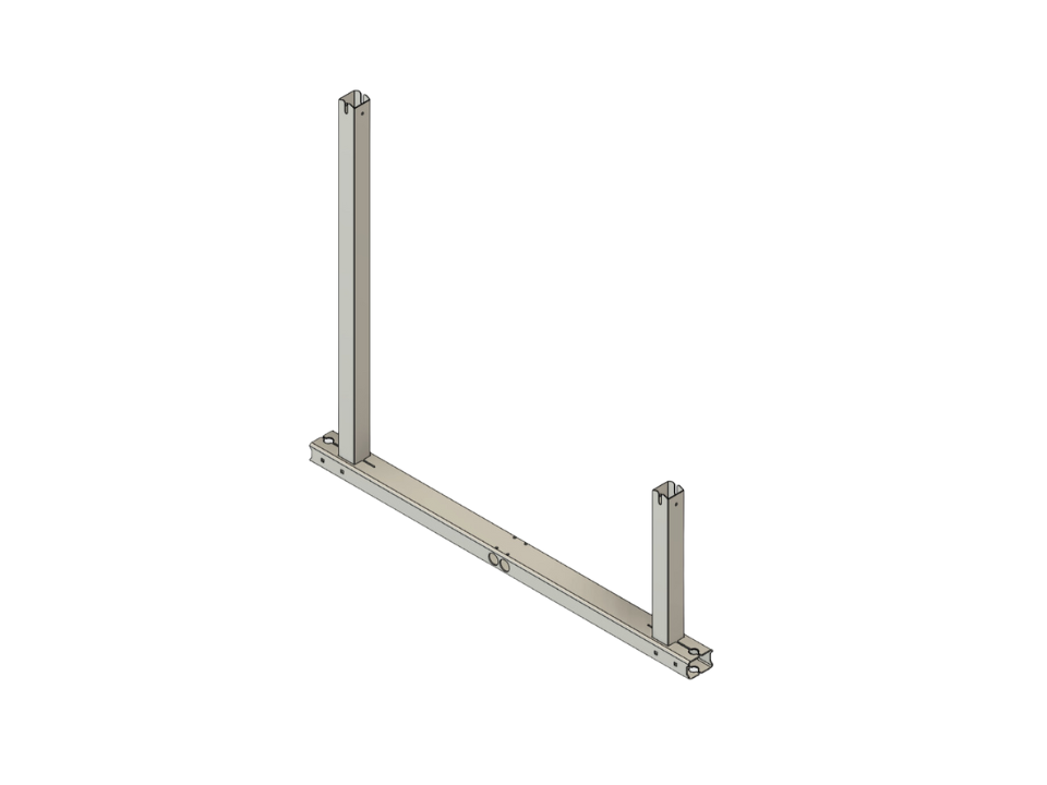 IntegraRack IR-30 Solar Panel Ground Mount - 30 Degree Angle