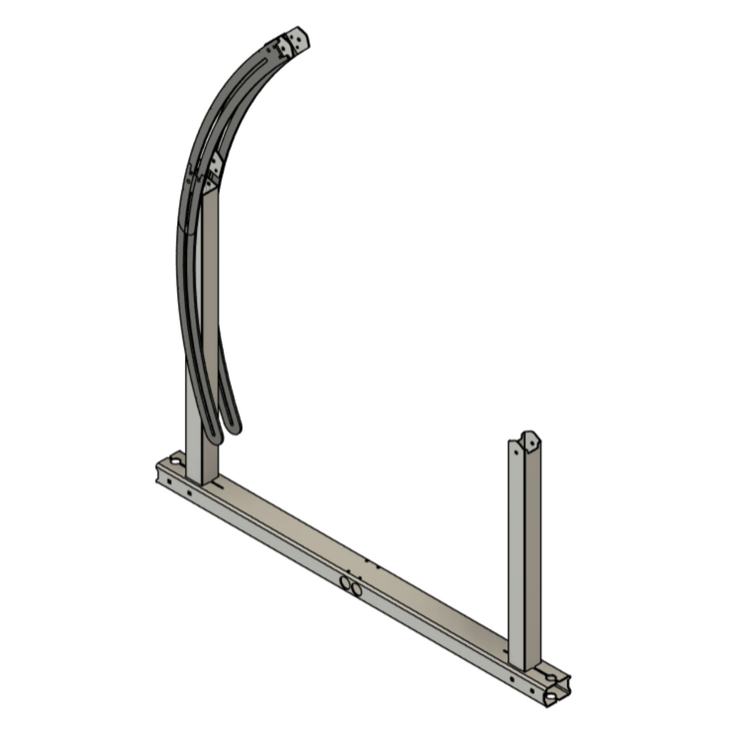 IntegraRack IR-45ASA Solar Panel Ground Mount - 15-45 Degree
