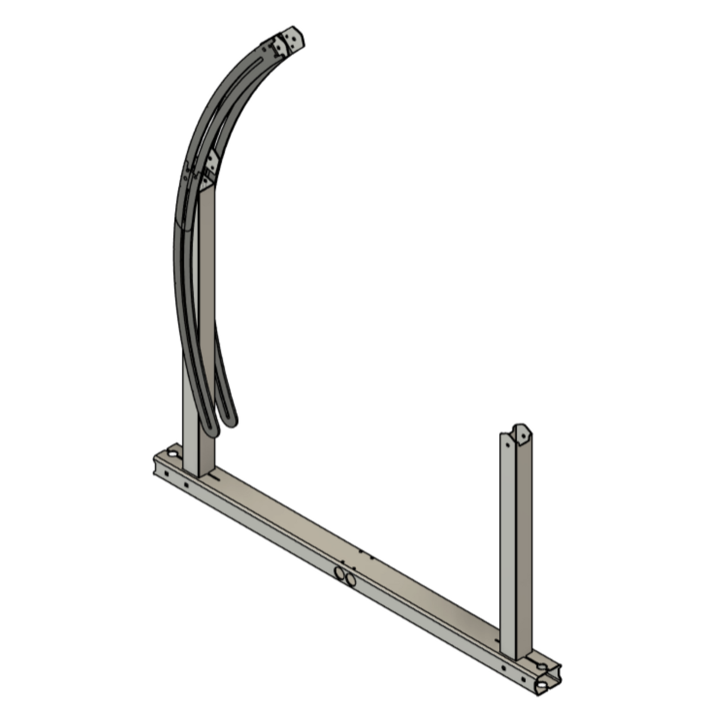 IntegraRack IR-45ASA Solar Panel Ground Mount - 15-45 Degree