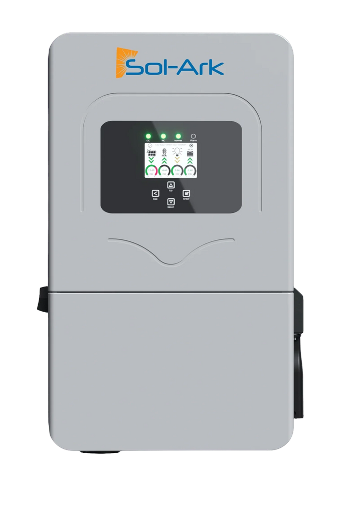 Sol-Ark Limitless 12K-2P-LL Hybrid Inverter - 12kW Output / 19.2kW Input Outdoor Rated
