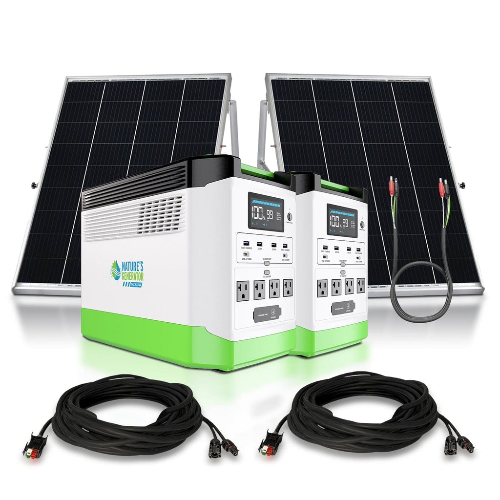 Nature's Generator High Capacity Lithium 1800 Solar Generator