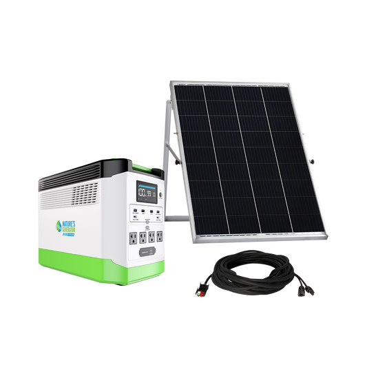Nature's Generator High Capacity Lithium 1800 Solar Generator