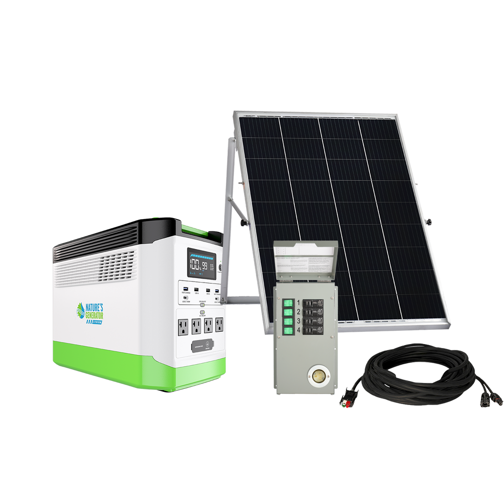 Nature's Generator High Capacity Lithium 1800 Solar Generator