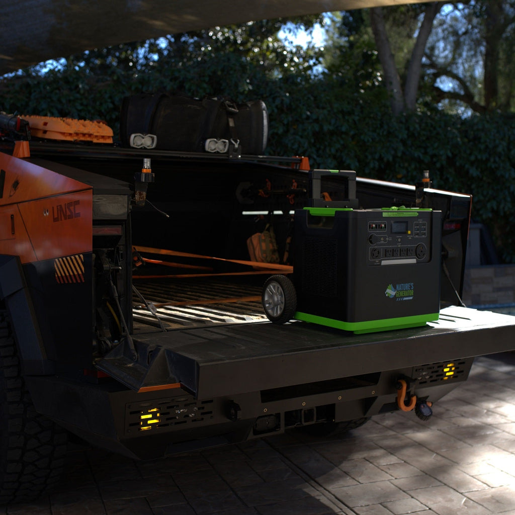 Nature's Generator Lithium 6000 w/ Solar Panel