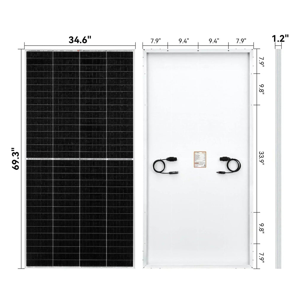 Rich Solar MEGA 335 Watt Solar Panel | Premium Grid-tie or Off-grid Solar Panel for Residential, Commercial, Agriculture