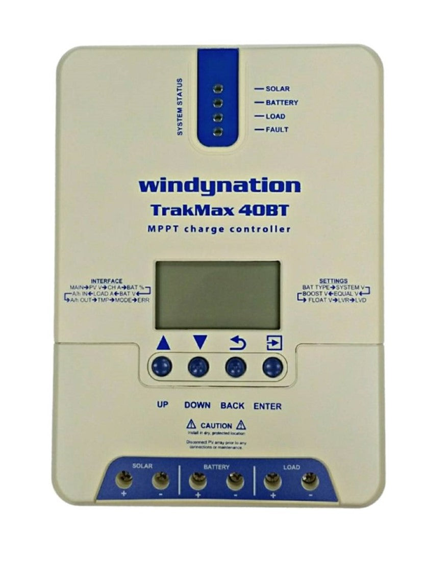 WindyNation 400-Watt Mono Solar Kits w/ TrakMax MPPT 40A Charge