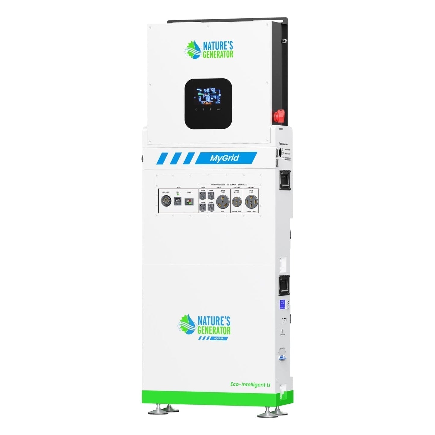 Nature's Generator MyGrid 10K Solar & Wind Generator for Home