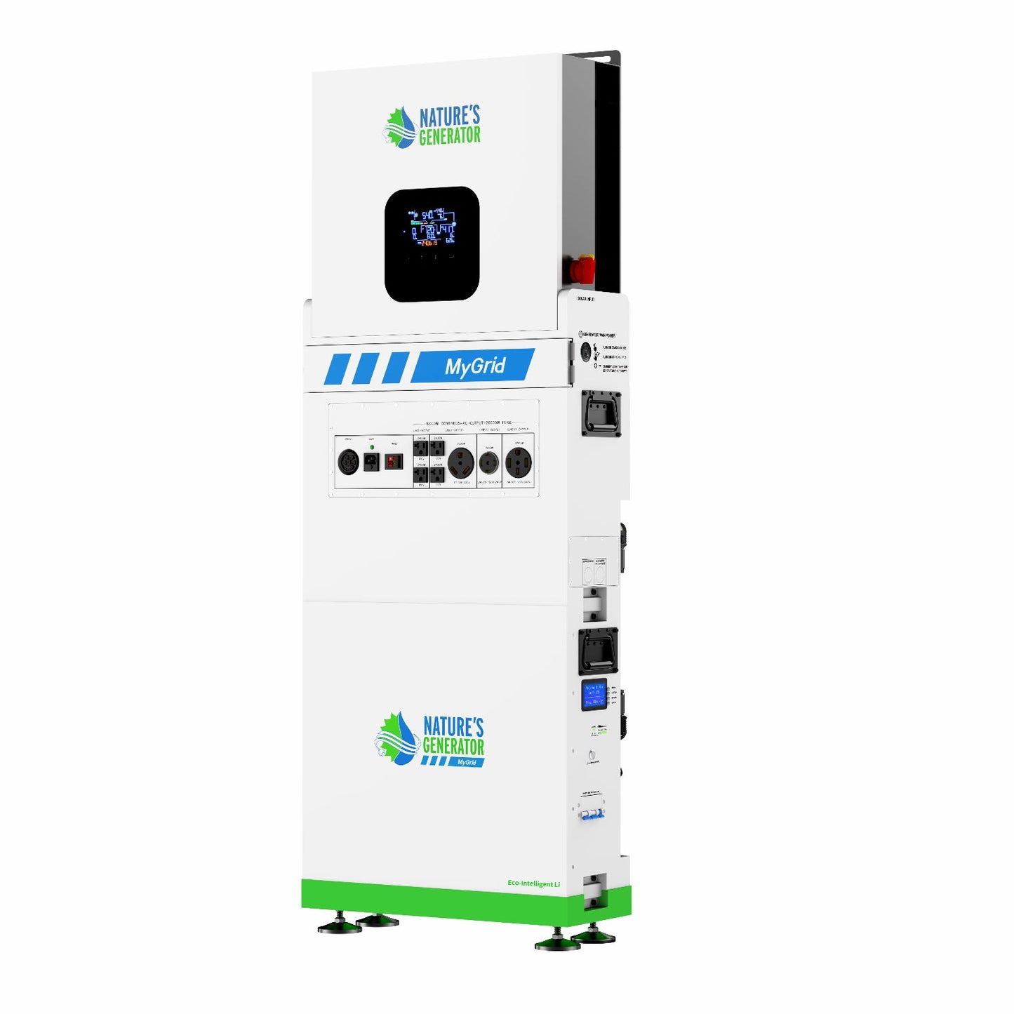 Nature's Generator MyGrid 10K w/ Transfer Switch for House Battery