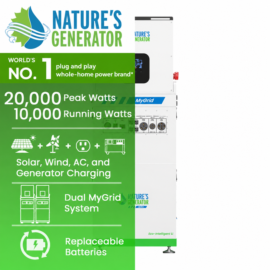 Nature's Generator MyGrid 10K Whole Home Generator