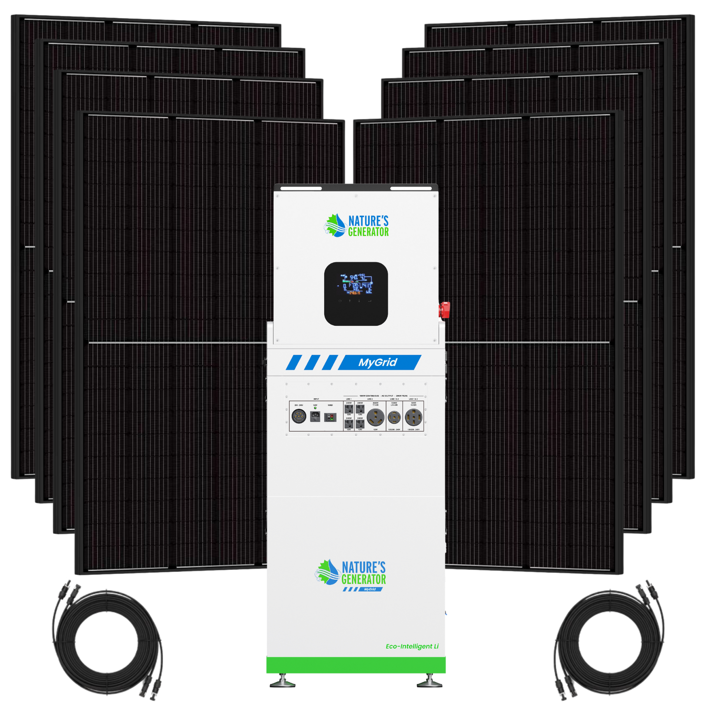 Nature's Generator MyGrid 10K Solar Generator for Home