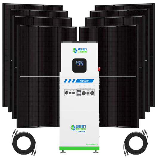 Nature's Generator MyGrid 10K Solar Generator for Home