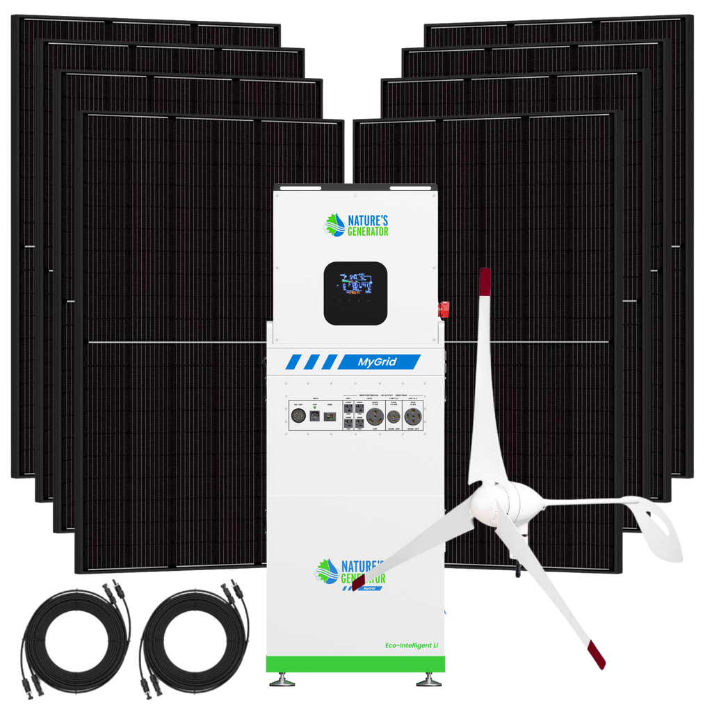 Nature's Generator MyGrid 10K Solar & Wind Generator for Home