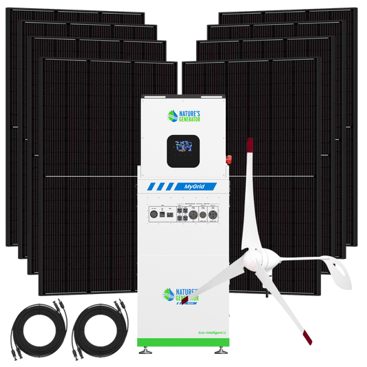 Nature's Generator MyGrid 10K Solar & Wind Generator for Home
