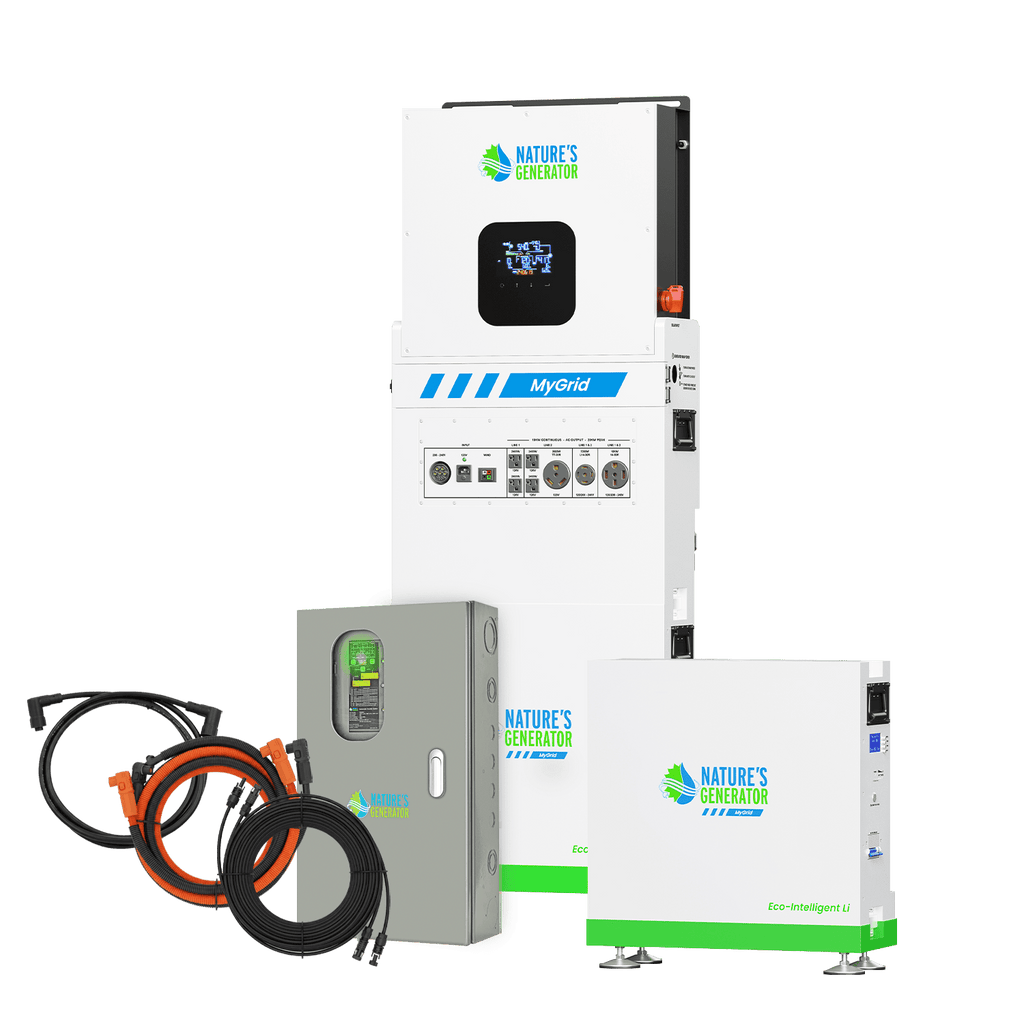 Nature's Generator MyGrid 10K w/ Transfer Switch for House Battery