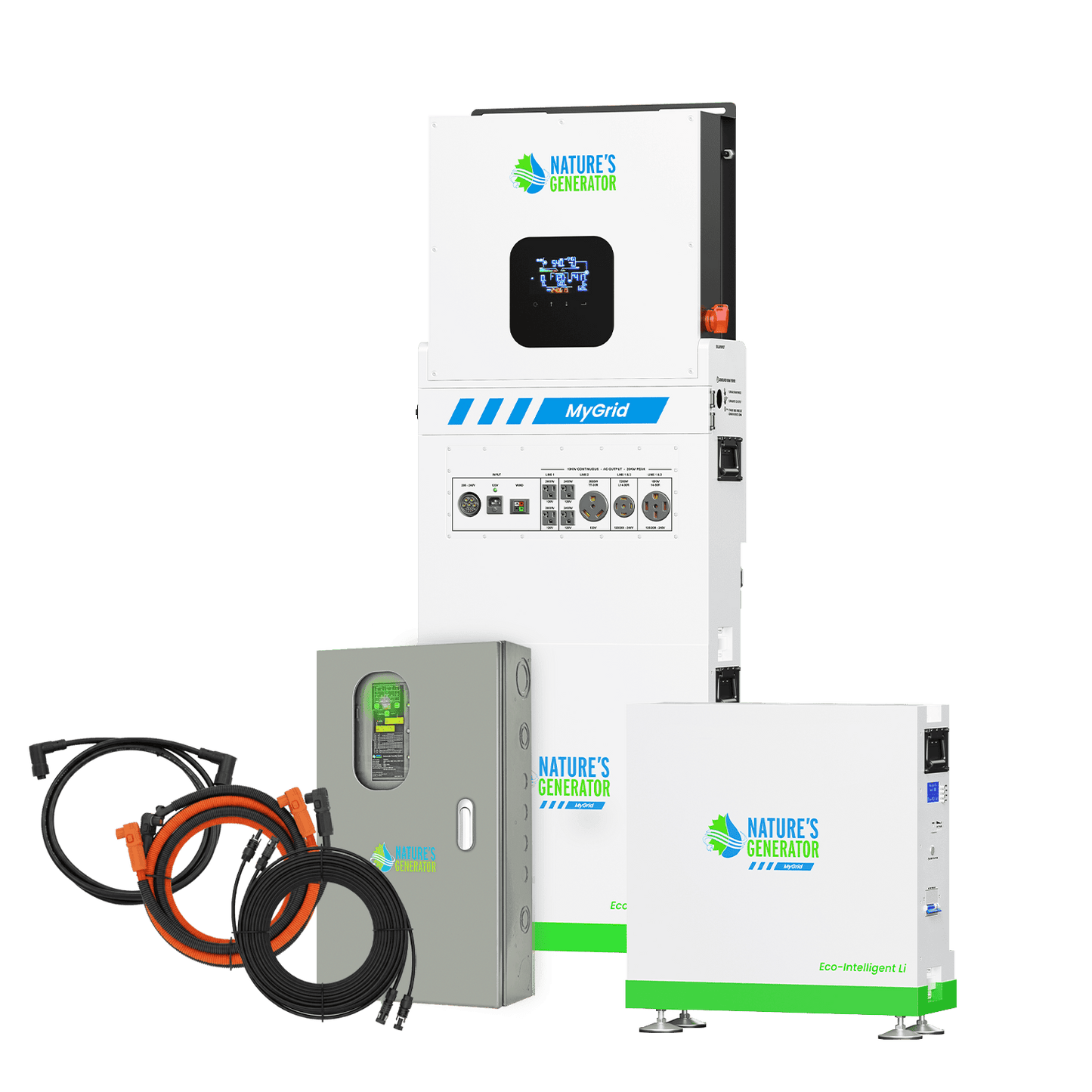 Nature's Generator MyGrid 10K w/ Transfer Switch for House Battery