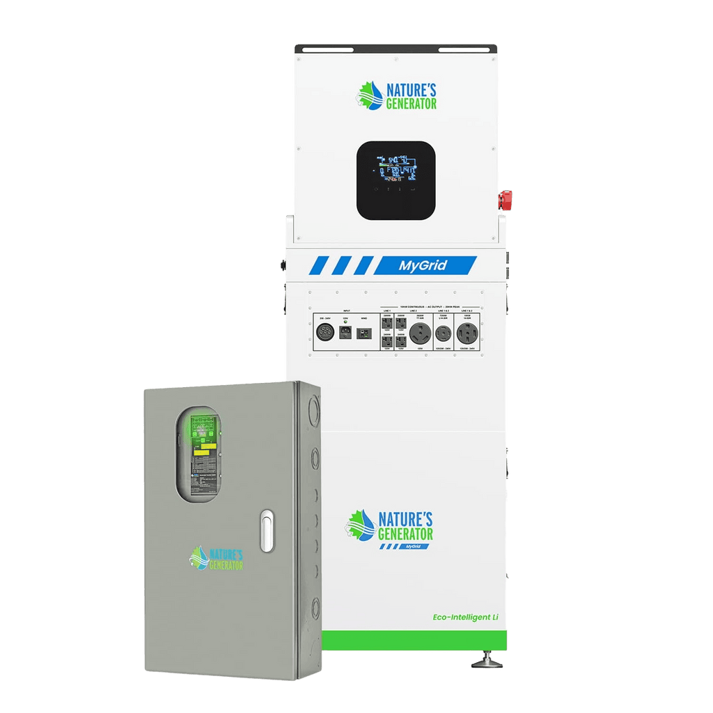 Nature's Generator MyGrid 10K w/ Transfer Switch for House Battery
