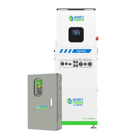 Nature's Generator MyGrid 10K w/ Transfer Switch for House Battery