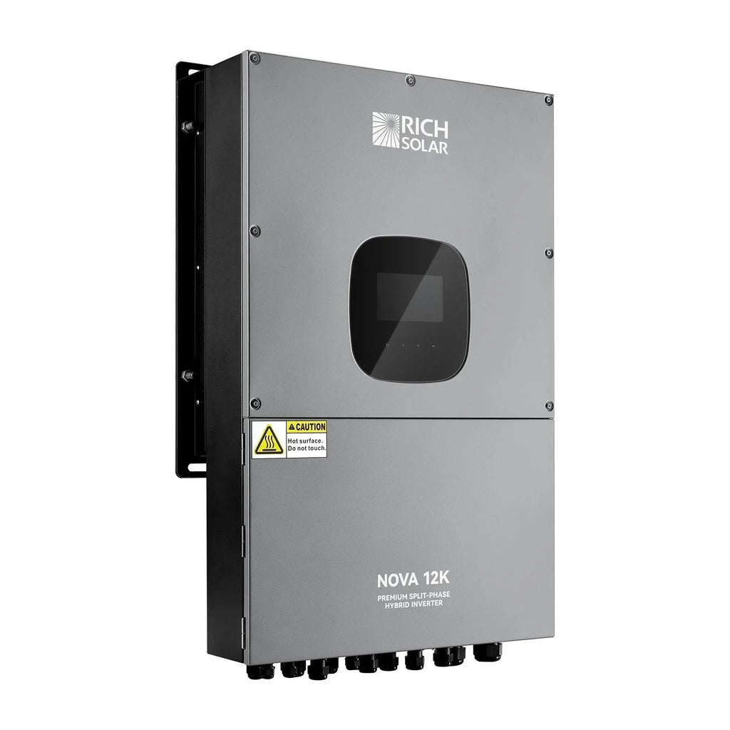 Rich Solar NOVA 12K 12000 Watt 48V Split Phase Hybrid Inverter UL Certified